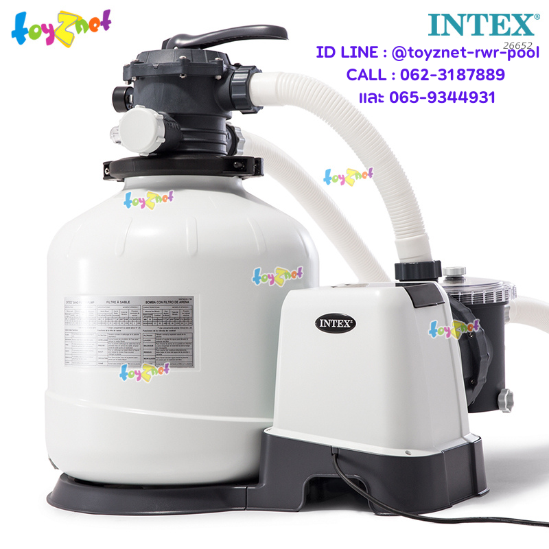 Intex Sand Filter Pump 12,000L/hr no.26652