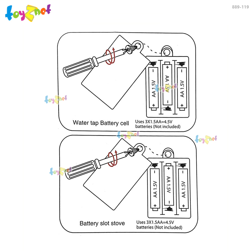 Toyznet Cook Fun Kitchen Table Set (30 pcs) no.889-119