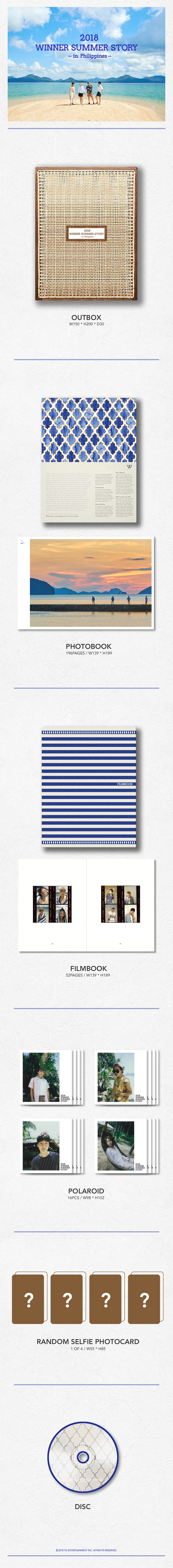 [PRE-ORDER] WINNER - 2018 Winner's Summer Story "IN PHILIPPINES" (DVD)