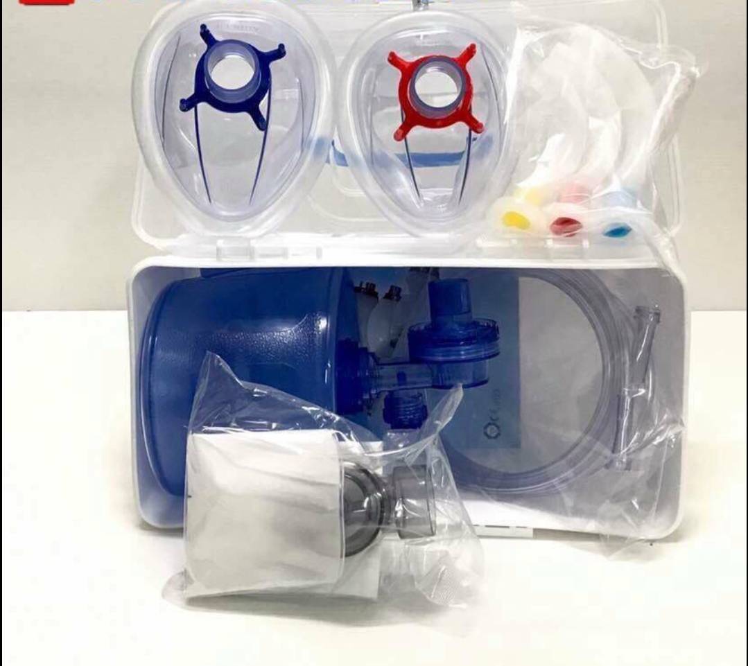 เครื่องช่วยหายใจชนิดบีบมือแบบPVC