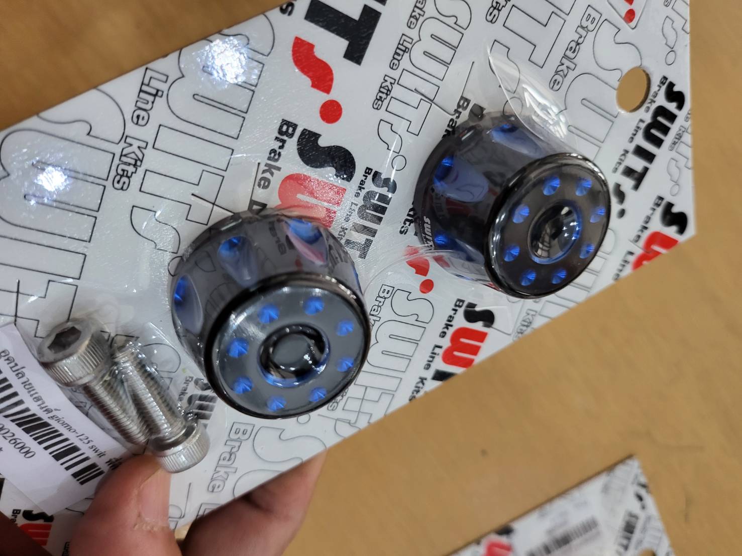 ปลายแฮนด์ SWITS ตรงรุ่น Click-160-GIORNO+ - งานตรงรุ่น ไม่ต้องแปลงรถ - ราคาชุดละ 350 บาท