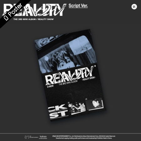 [PRE-ORDER] U-KNOW - 3rd Mini Album "Reality Show" (Script ver.)