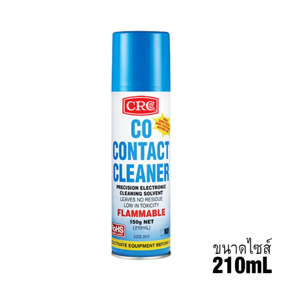 น้ำยาล้าง เมนบอร์ด หน้า คอนแทค แผงวงจร สวิทช์ รีเลย์ มอเตอร์ - 2015 CRC CO Contact Cleaner (350g )