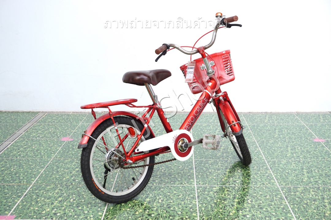 จักรยานเด็กญี่ปุ่น - ล้อ 16 นิ้ว - ไม่มีเกียร์ - สีแดง [จักรยานมือสอง]