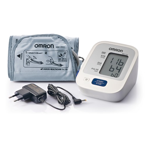 Omron เครื่องวัดความดัน รุ่น HEM-7121 (แถม Adapter ฟรี) รับประกัน 5 ปี
