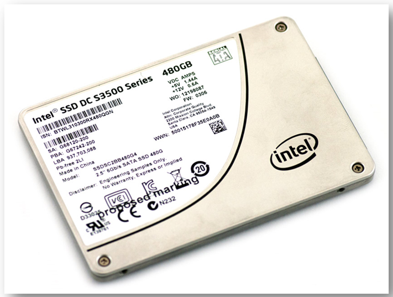 334TT 0334TT SSDSC2BB480G401 [ขาย ราคา จำหน่าย] DELL 480GB SATA III 6GB 2.5" MLC SSD (Intel DC S3500) - (มีสินค้าพร้อมจัดส่ง)