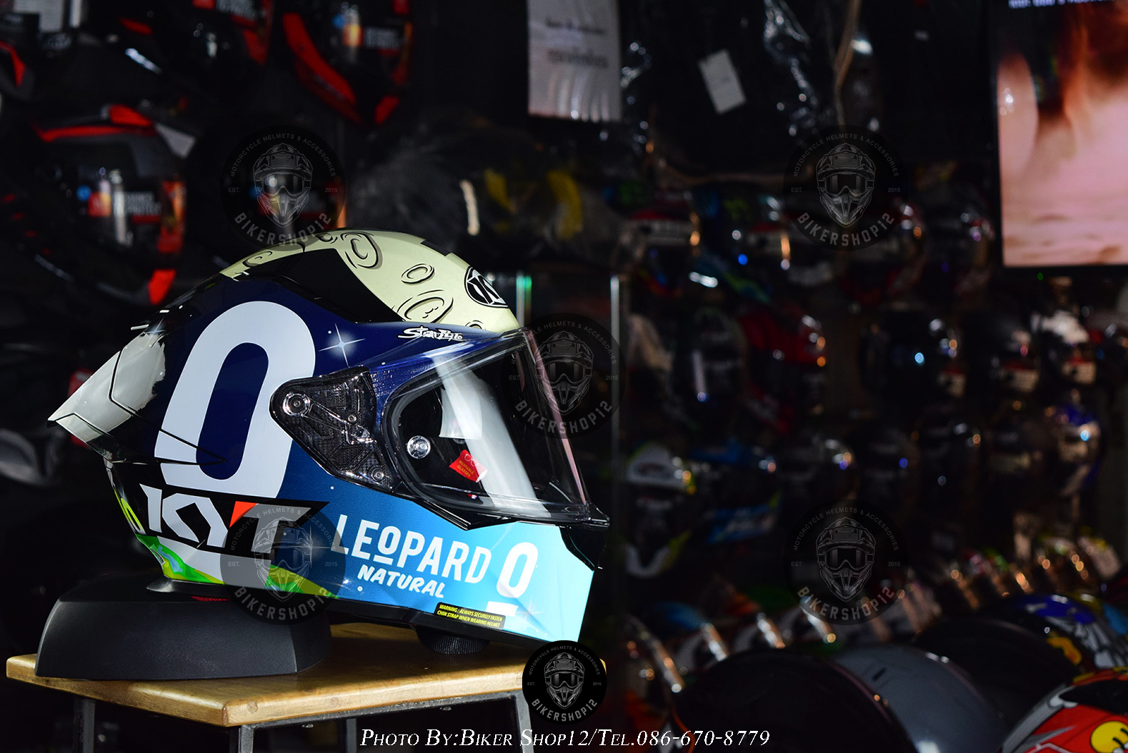 หมวกกันน็อคKYT รุ่น R2R PRO FOGGIA MUGELLO REPLICA 2022