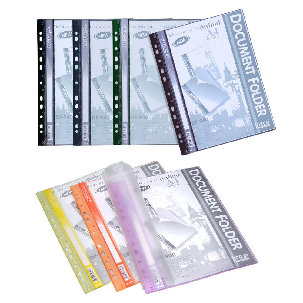 11-Hole Display Books A4 10 pockets