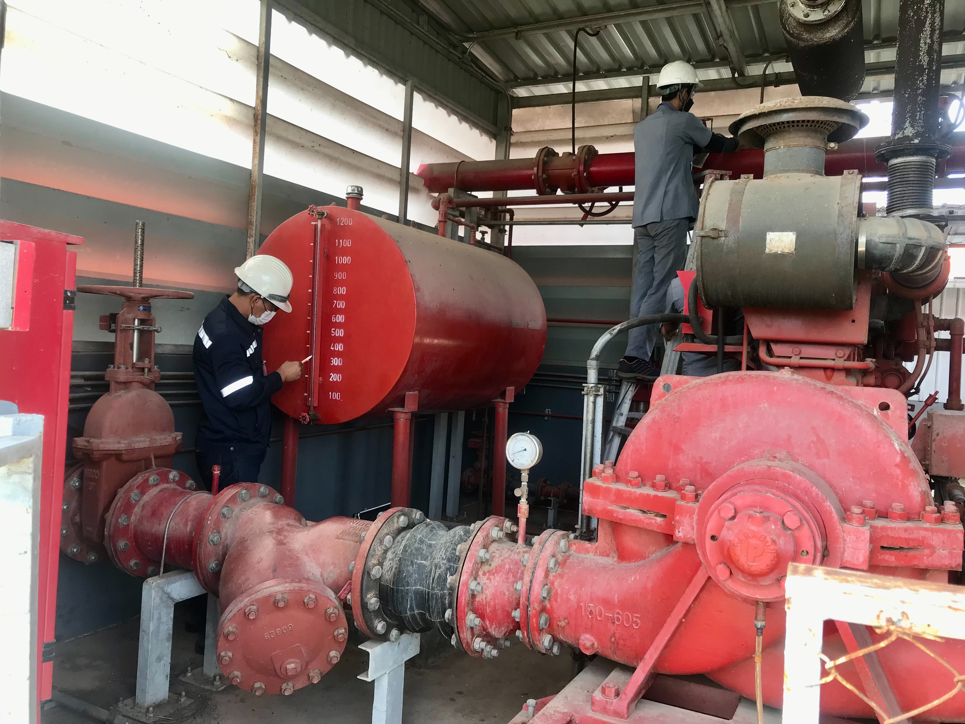 การตรวจ ทดสอบปั๊มดับเพลิง (Fire Pump)