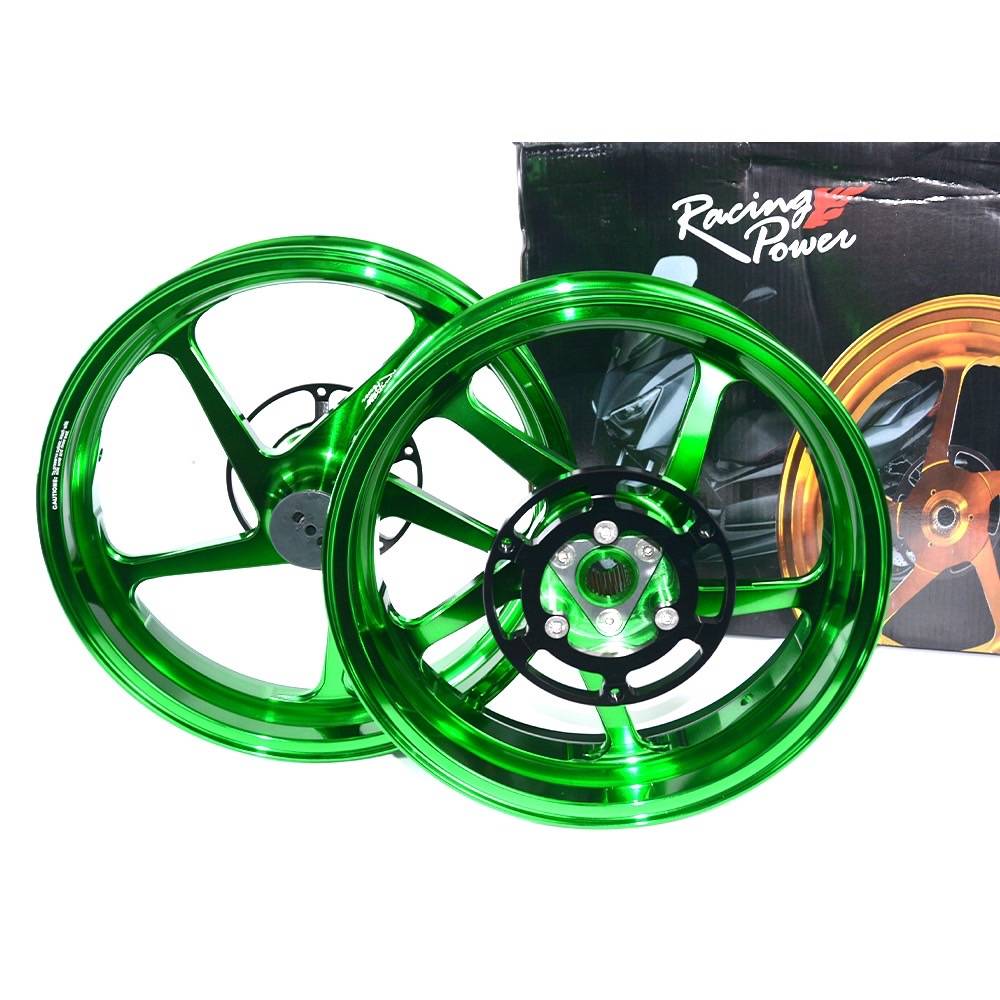 ล้อแม็กXmax Racingpower น้ำหนักเบา แข็งแรง มีประกันสินค้า มีสีทอง แดง น้ำเงิน ดำ ม่วง เขียว