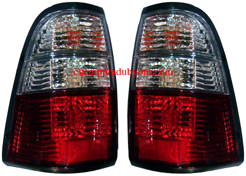 ไฟท้าย ISUZU TFR 97-02 DRAGON EYE ขาวแดงเพชร