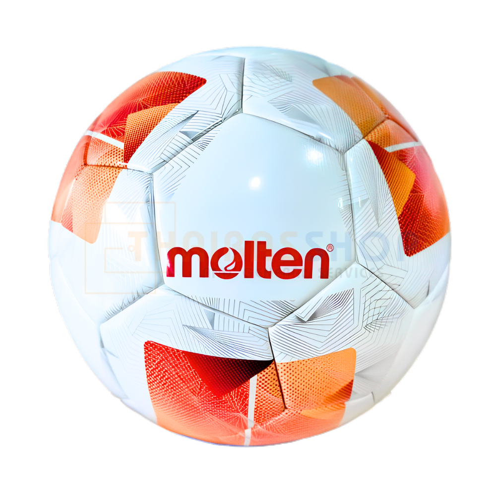 (ของแท้ 100%) ลูกฟุตบอล ลูกบอล Molten F5N4900-TL บอล เบอร์ 5 ลูกฟุตบอลหนัง PU ใช้แข่งขัน ไทยลีก 2&3