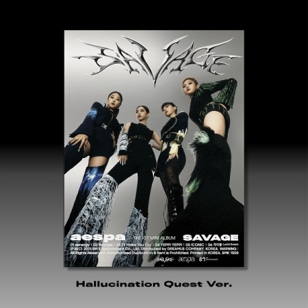 [PRE-ORDER] aespa - 1st Mini Album "SAVAGE" (Hallucination Quest Ver.)