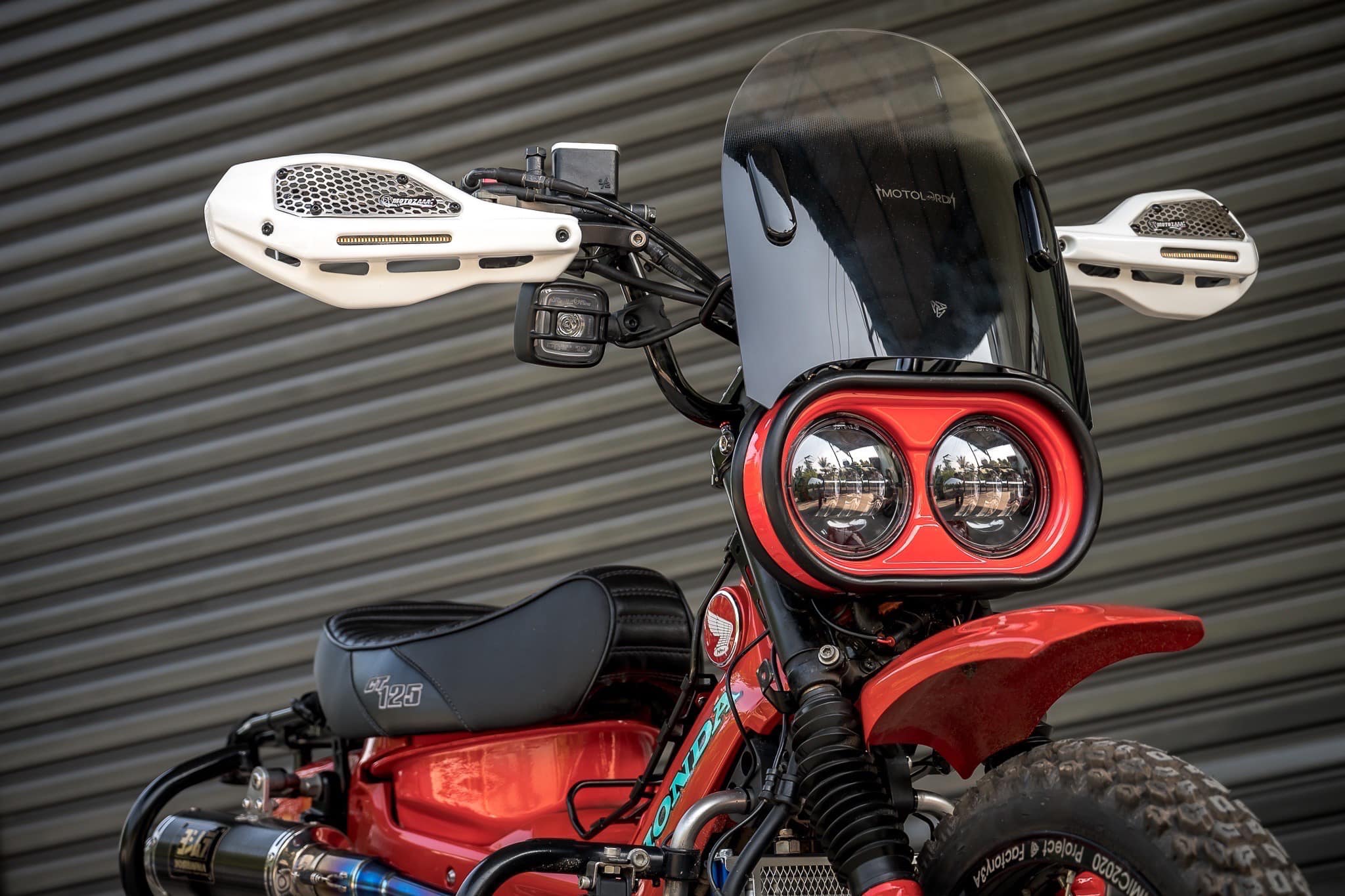 ไฟหน้า CUSTOM CT125 MOTOLORD แบบ A-6500 B-5900 C-7000 D-6400