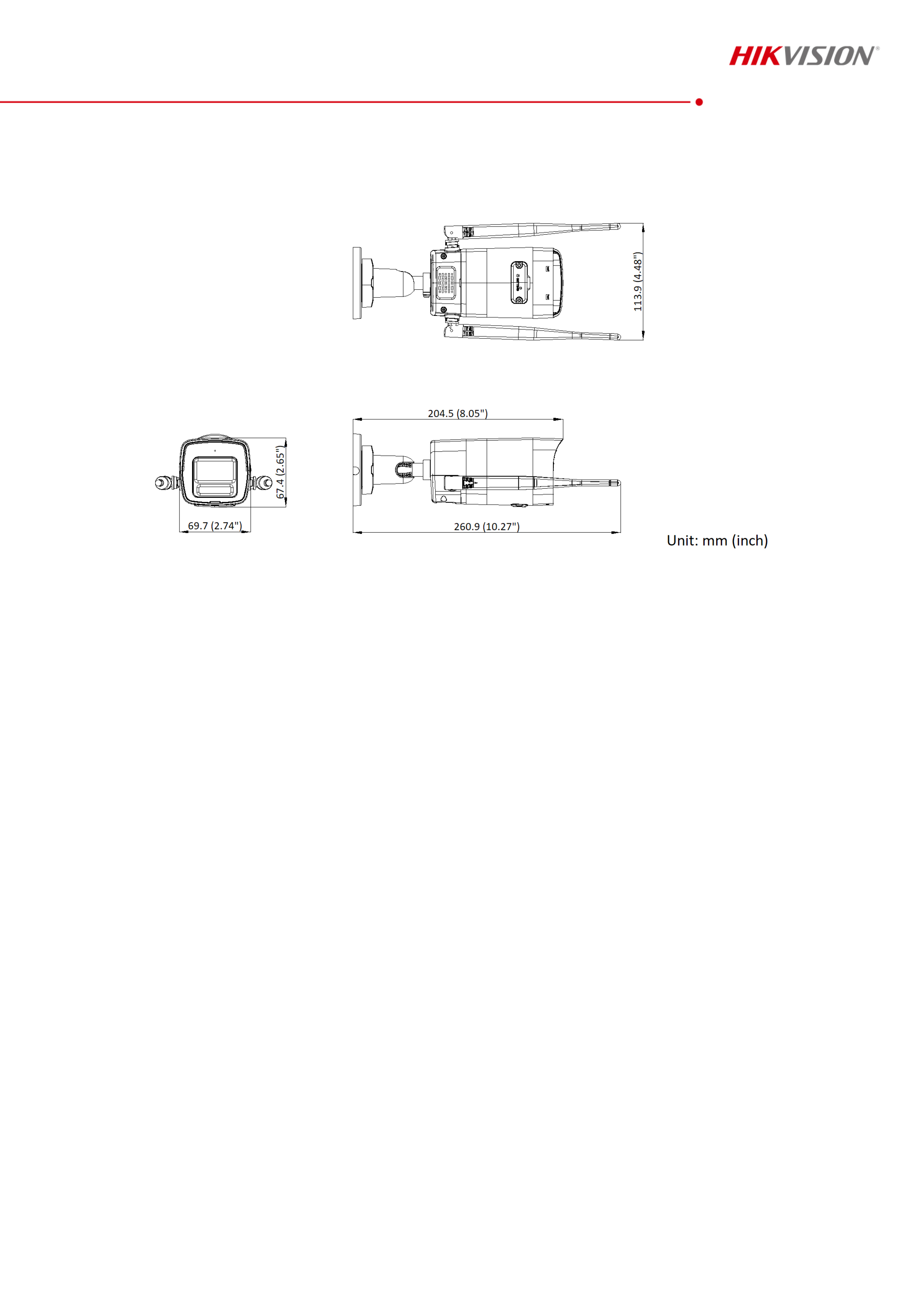 HIKVISION NKS424W0H WIFI KIT 4 MP ชุดกล้อง 2 ตัวพร้อมเครื่องบันทึก 4 CH WIFI มีไมค์และลำโพงในตัว ไม่มี port สำหรับต่อจอ BY BILLIONAIRE SECURETECH NKS424W0H