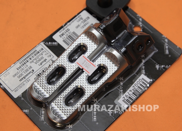 พักเท้าหลัง FAKIE HONDA REBEL 300-500 ราคา 1200