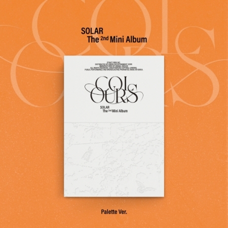[PRE-ORDER] SOLAR - 2nd Mini Album "COLOURS" (Palette ver.)