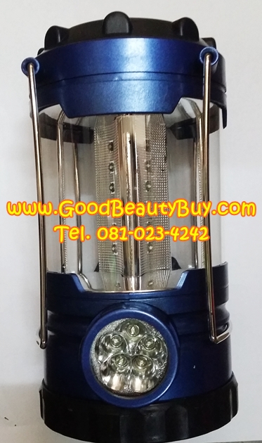 ตะเกียงไฟฟ้า Kaiyun 5LED ใช้ถ่าน type D 2 ก้อน