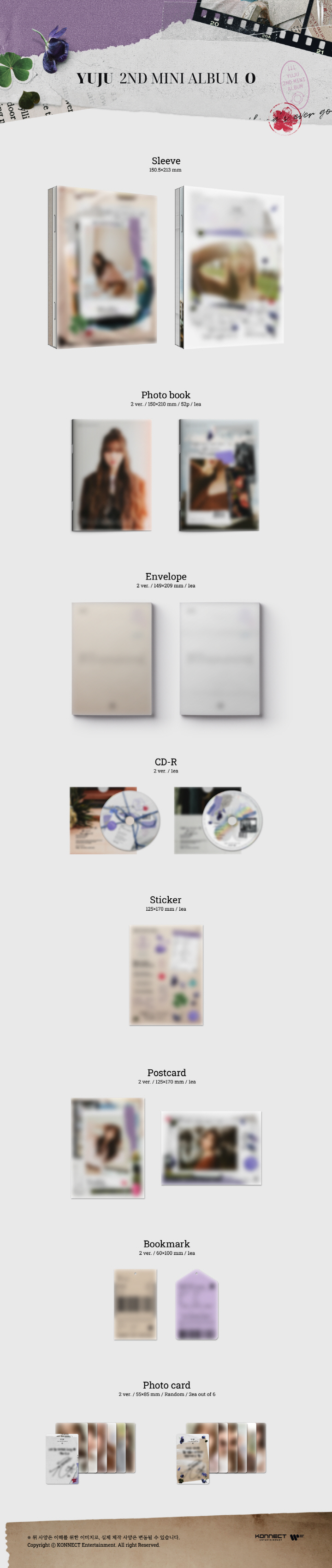 [PRE-ORDER] YUJU - 2nd Mini Album "O"