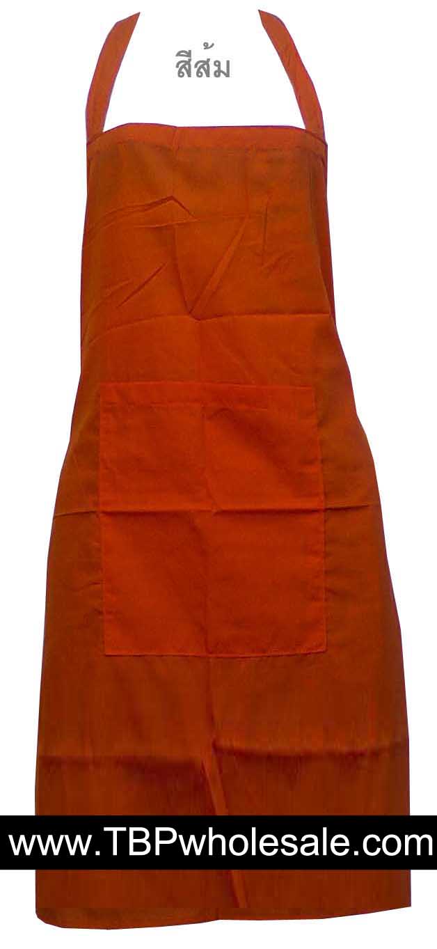 AP-001===ราคาส่ง 45 บาทต่อผืน ขั้นต่ำ 100 ผืน ผ้ากันเปื้อนเนื้อผ้าโทเรมีกระเป๋าหน้าคล้องคอและสายคาดเอว (มีหลายสีให้เลือก) Tel:081-0110084/02-3972066