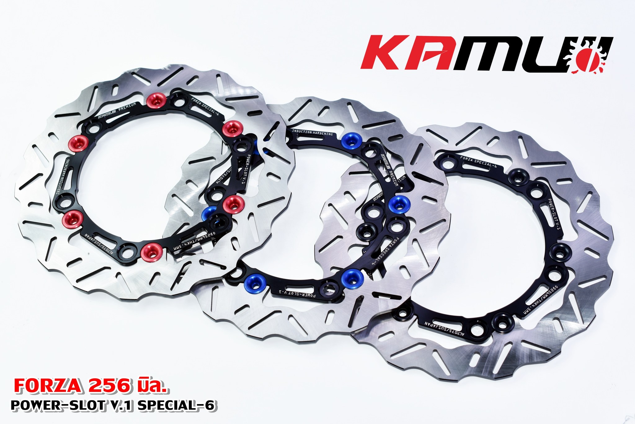 จานดิสก์forza หน้า ขนาดเดิม 256 มิล. KAMUI POWER-Slot V.1 Special-6