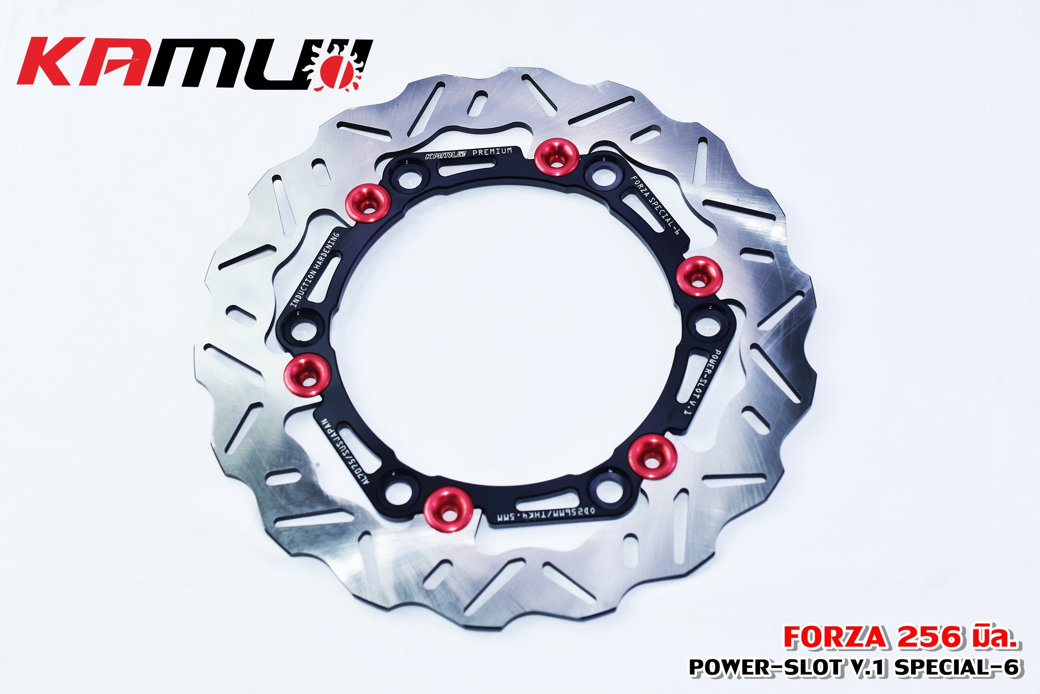 จานดิสก์หน้า ADV 350 / Forza 300-350 ขนาดเดิม 256 มิล. POWER-Slot V.1 Special-6
