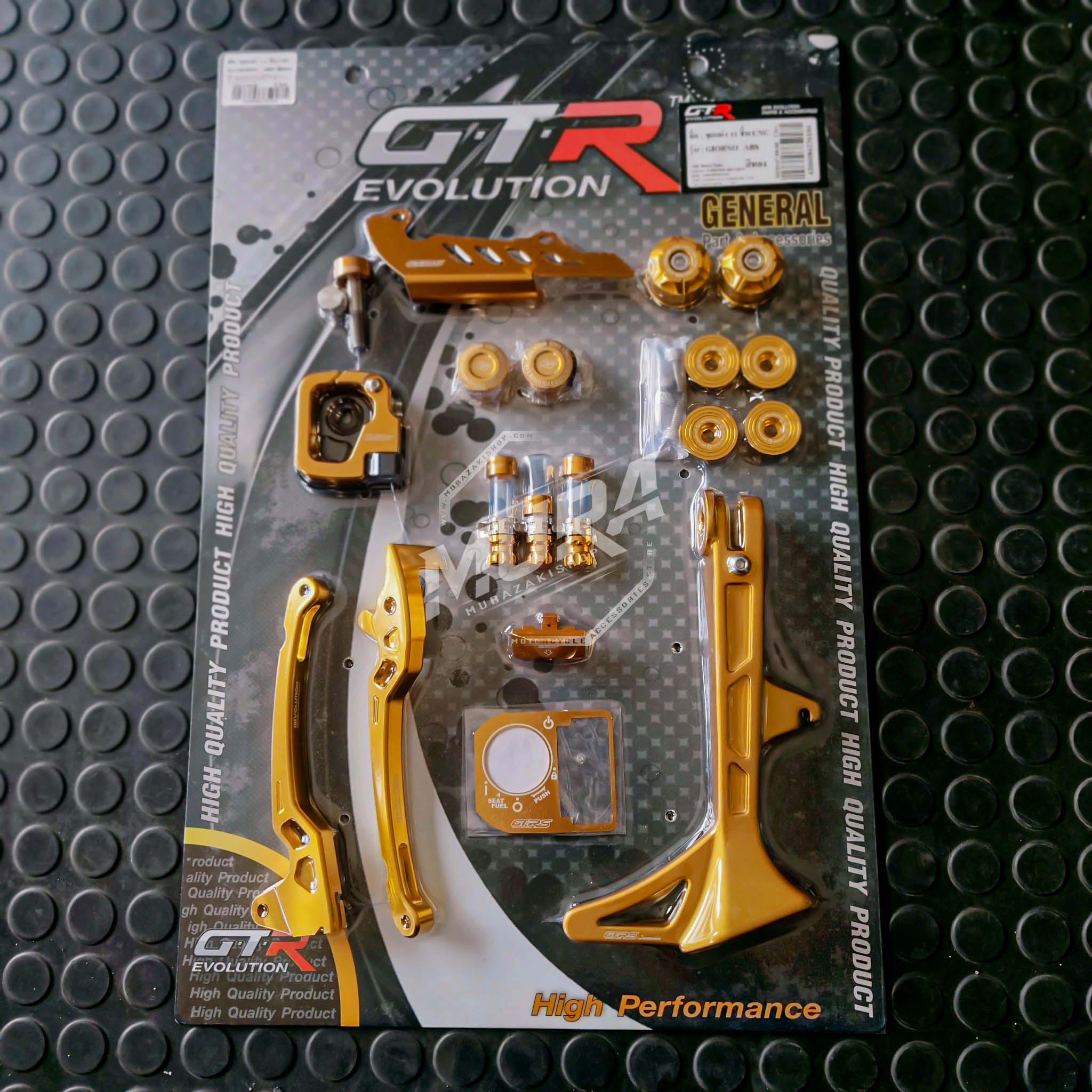 อะไหล่แต่ง Giorno+ มัดรวม 11 ชิ้น😲 ⚡️ขาตั้งข้าง ⚡️ก้านเบรค [ cbs /abs] ⚡️ครอบสวิทกุญแจ ⚡️ที่แขวนของแบบพับได้ ⚡️อุดรูระบายกรองอากาศ ⚡️อุดรูกระจก ⚡️บูทพื้นพักเท้าหน้า ⚡️ตุ้มแลายแฮนด์ ⚡️ต