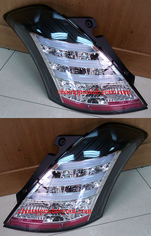 ไฟท้าย SUZUKI SWIFT ECO 12-16 ดำ LED