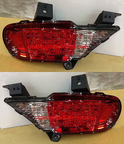 ไฟทับทิมกันชนท้าย MITSUBISHI PAJERO SPORT 2009-2014 LED