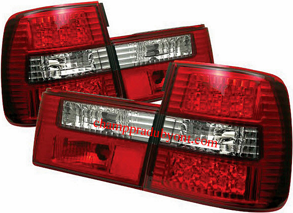 ไฟท้าย BMW 5 SERIES E34 88-96 ขาวแดงเพชร LED