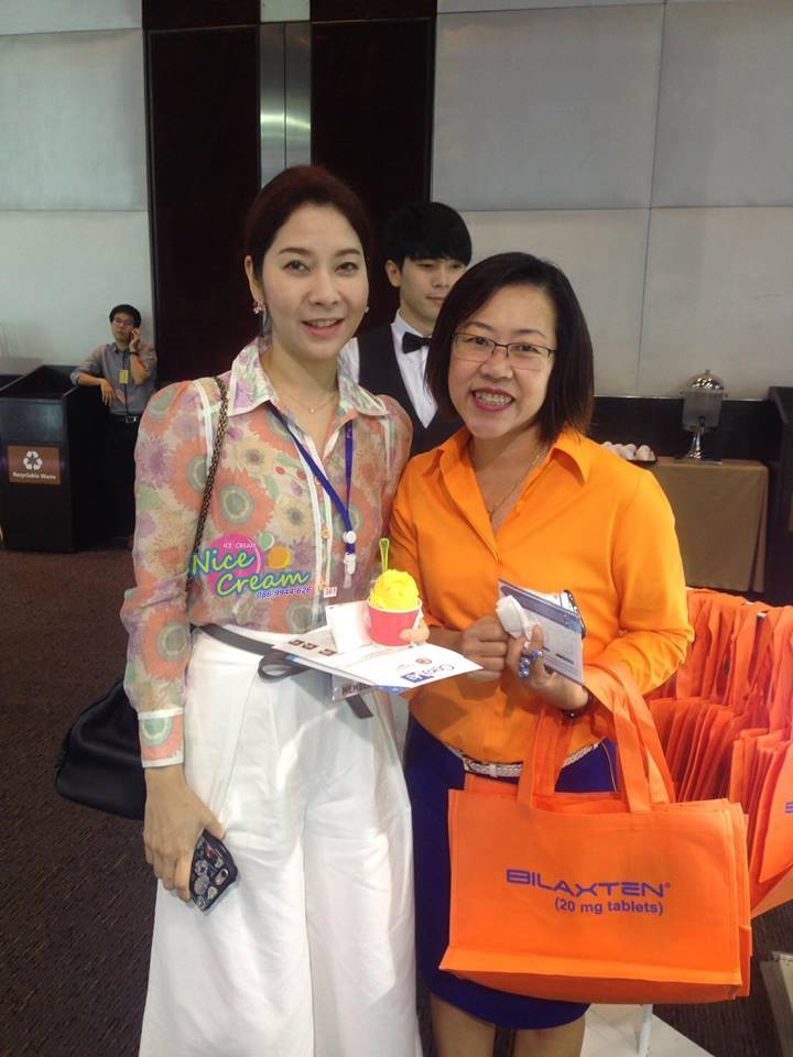 NICE CREAM ร่วมแจกไอศครีมใน การประชุมใหญ่สามัญประจำปี 2561 ครั้งที่ 43 งานสมาคมแพทย์ผิวหนังแห่ง @ Centara Grand & Bangkok Convention Centre at CentralWorld, 22nd Floor, Bangkok, Thailand วันที่ 21 - 23 มีนาคม 2561