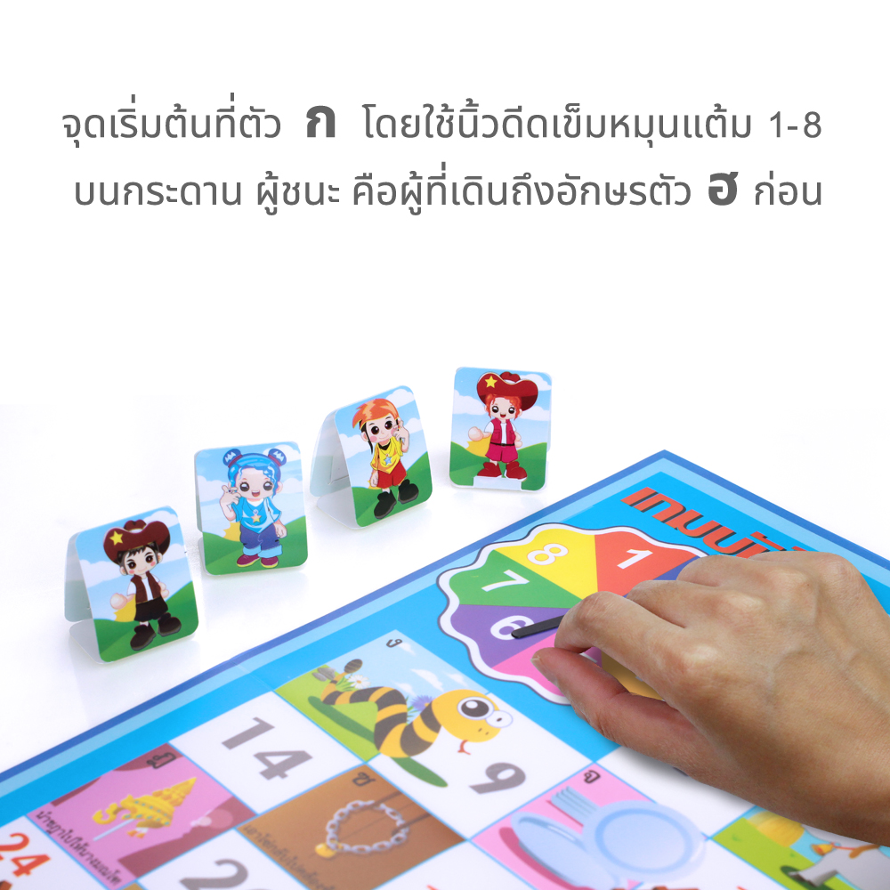 เกมบันไดงู ก.ไก่ หรรษา หา ฮ.นกฮูก ET-501 หมุนแต้ม