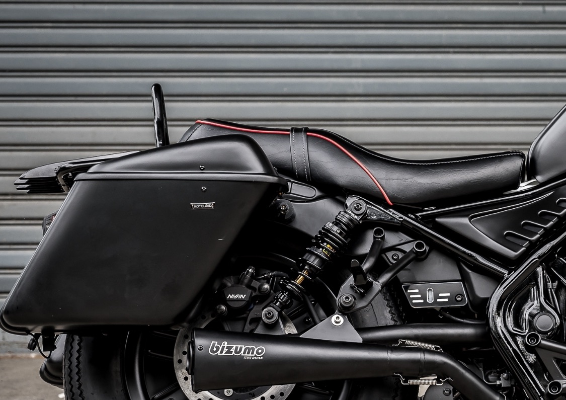 กระเป๋า ซ้าย ขวาพร้อมขายึด MOTOZAAA HONDA REBEL 300-500 ราคา 8900