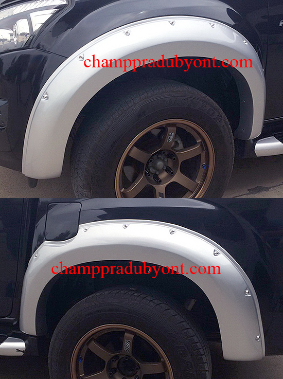 คิ้วล้อ ISUZU ALL NEW D-MAX 2011-2016 (V.2)
