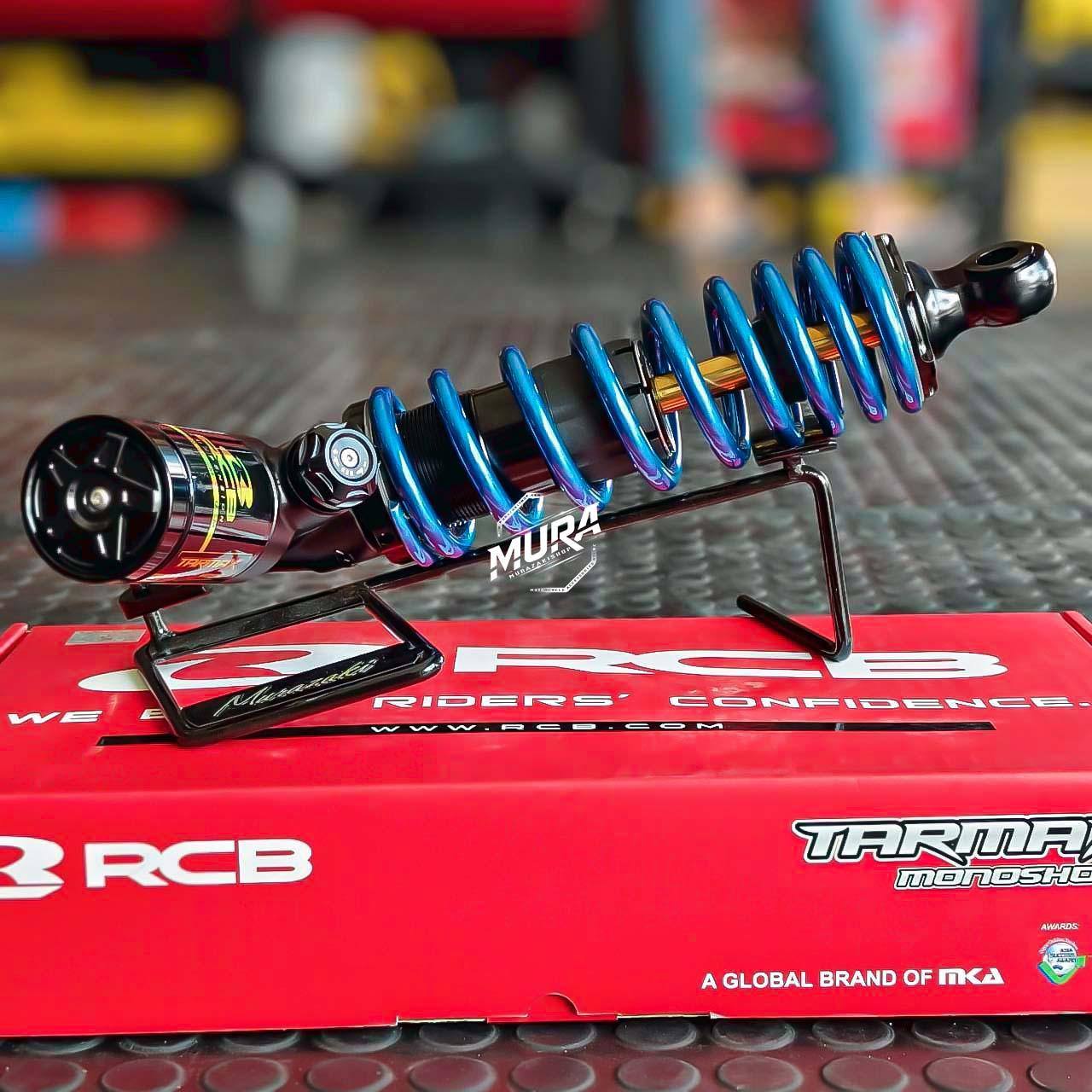 โช้ค RCB ความสูง 320mm. รุ่น Giorno/Lead/GrandFilano/Click125-160/Scoopy i [พร้อมสปริงทำสี]