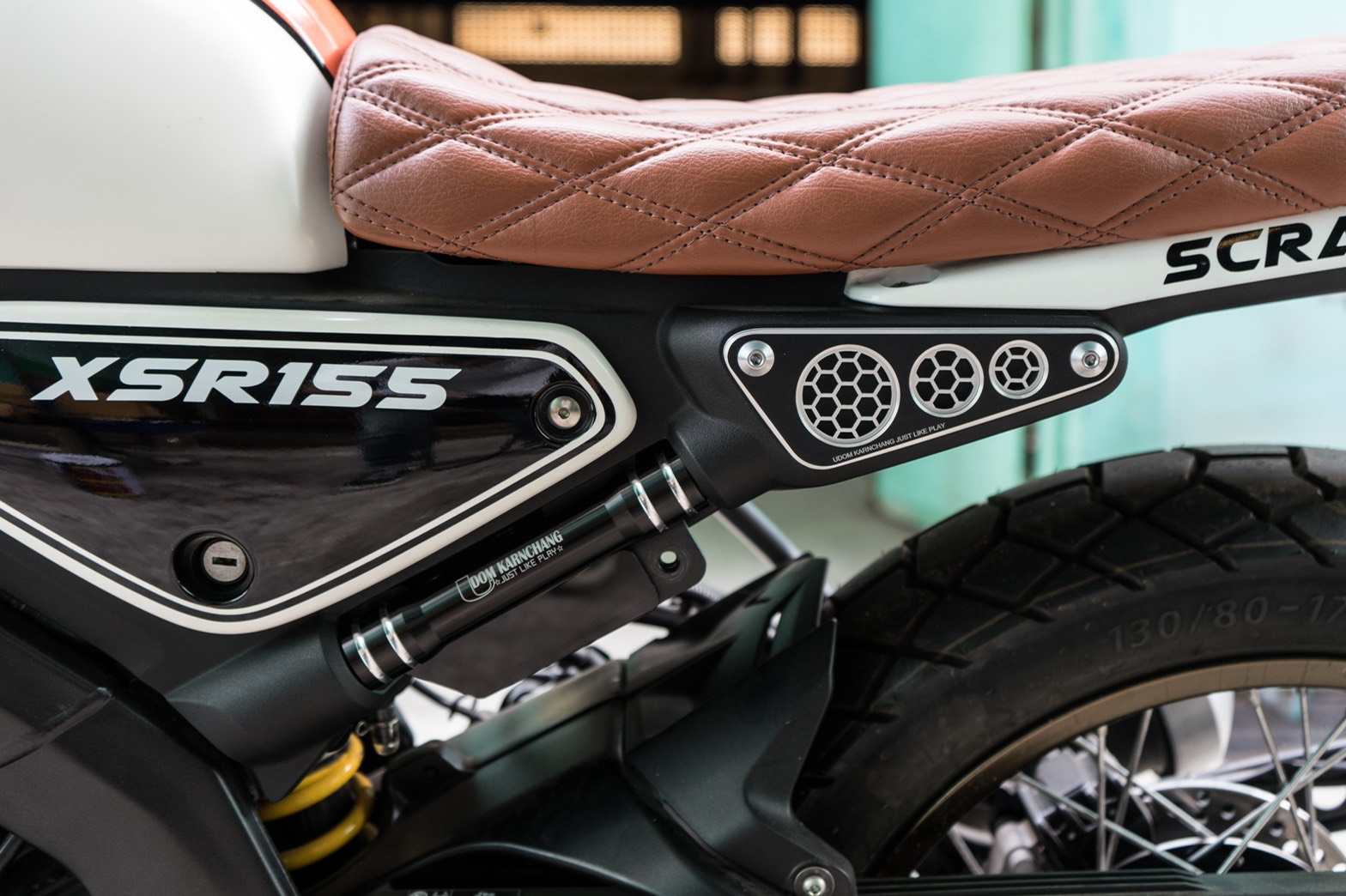 ชุดครอบเฟรมหลัง XSR-155 UDOM KANCHANG ราคา580