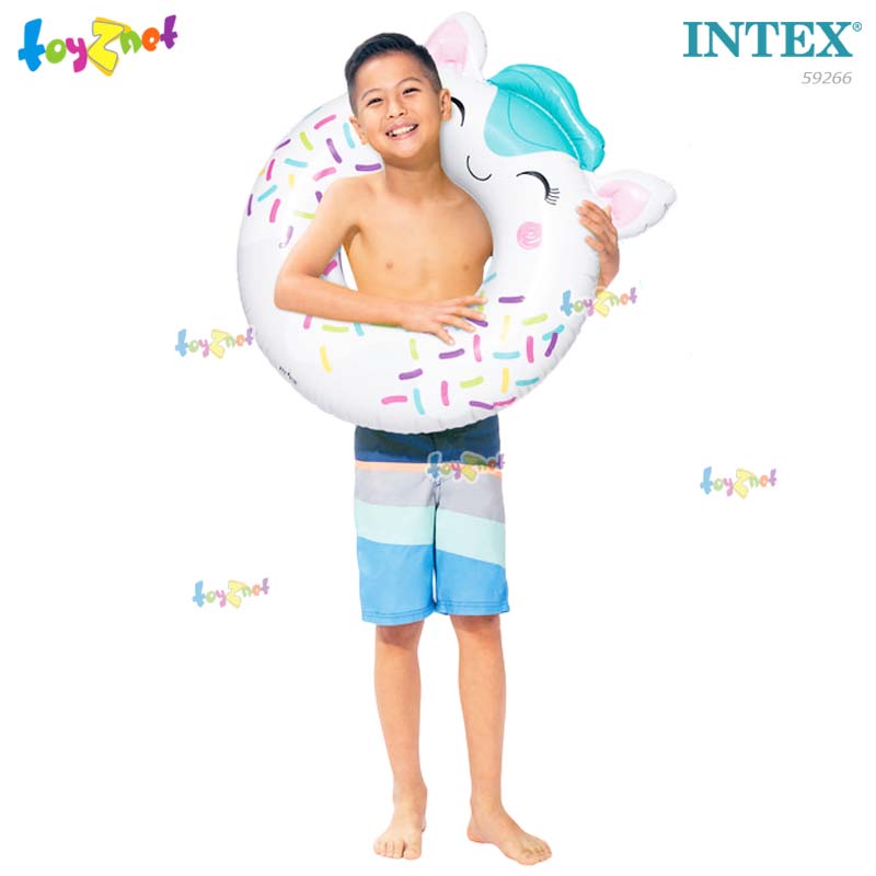 Intex Cute Animal Tube White Kitten 84x76 cm no.59266