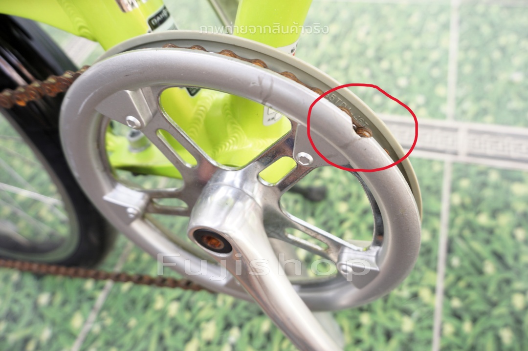 จักรยานพับได้ญี่ปุ่น - ล้อ 20 นิ้ว - เกียร์ 7 สปีด - อลูมิเนียม - Dahon Vybe D7 - สีเขียว [จักรยานมือสอง]