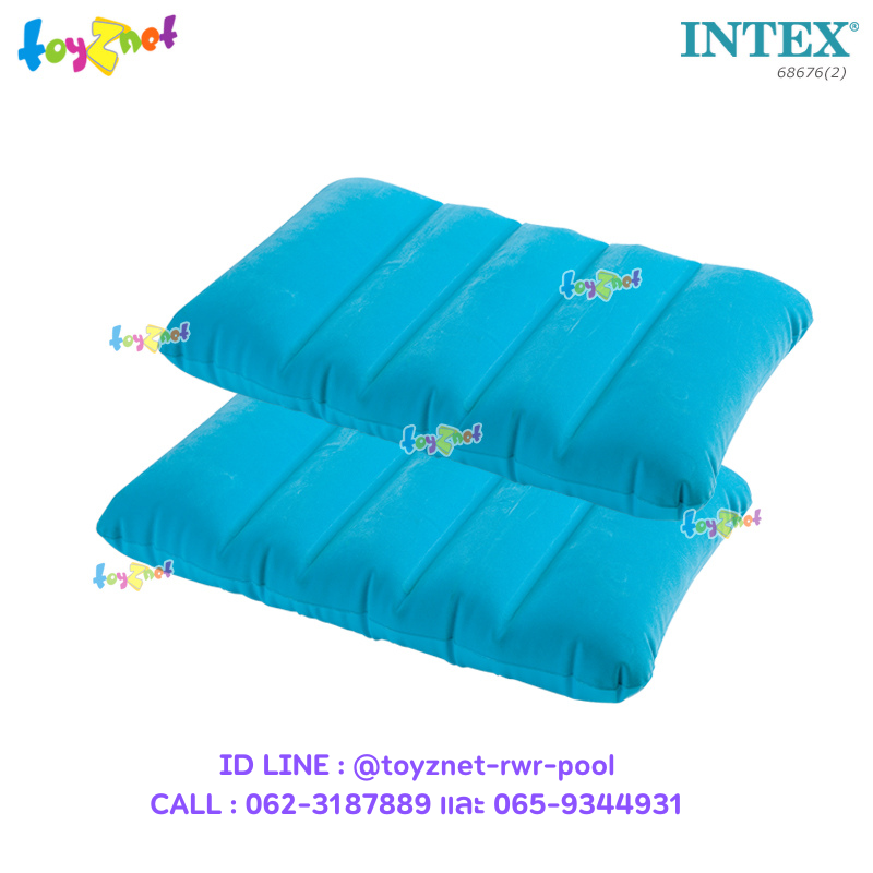 Intex Kidz Pillow Blue ( 1 Free 1) no.68676