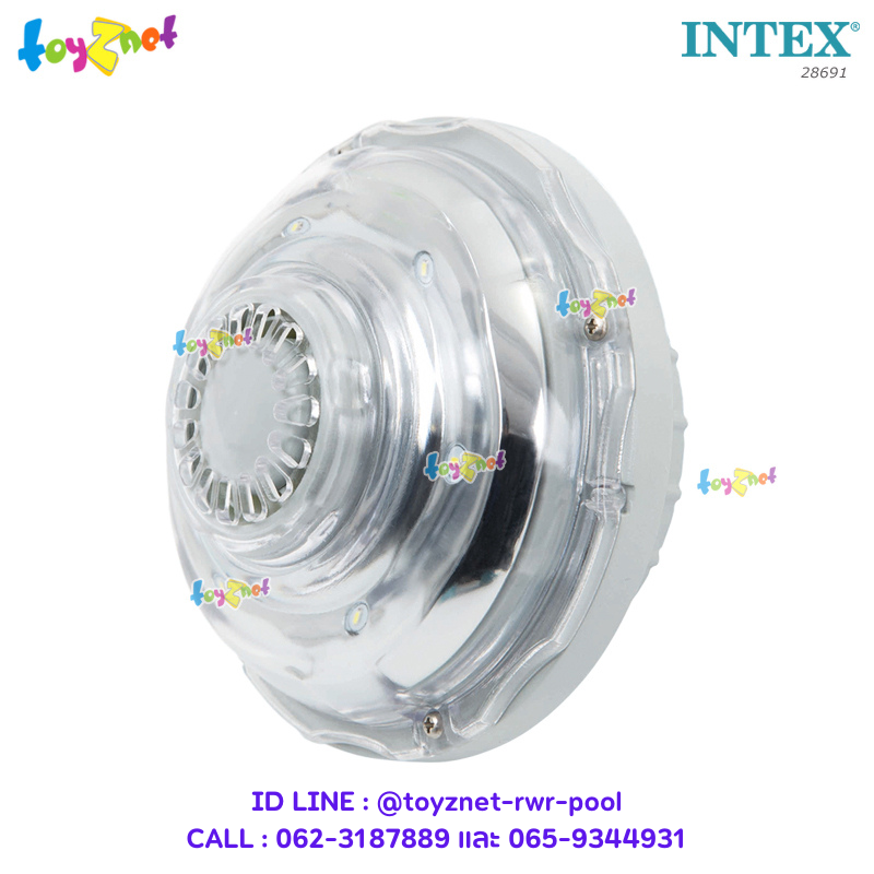 Intex LED Pool Light w/Hydroelectric Power (1.25 in. Hose) no.28691