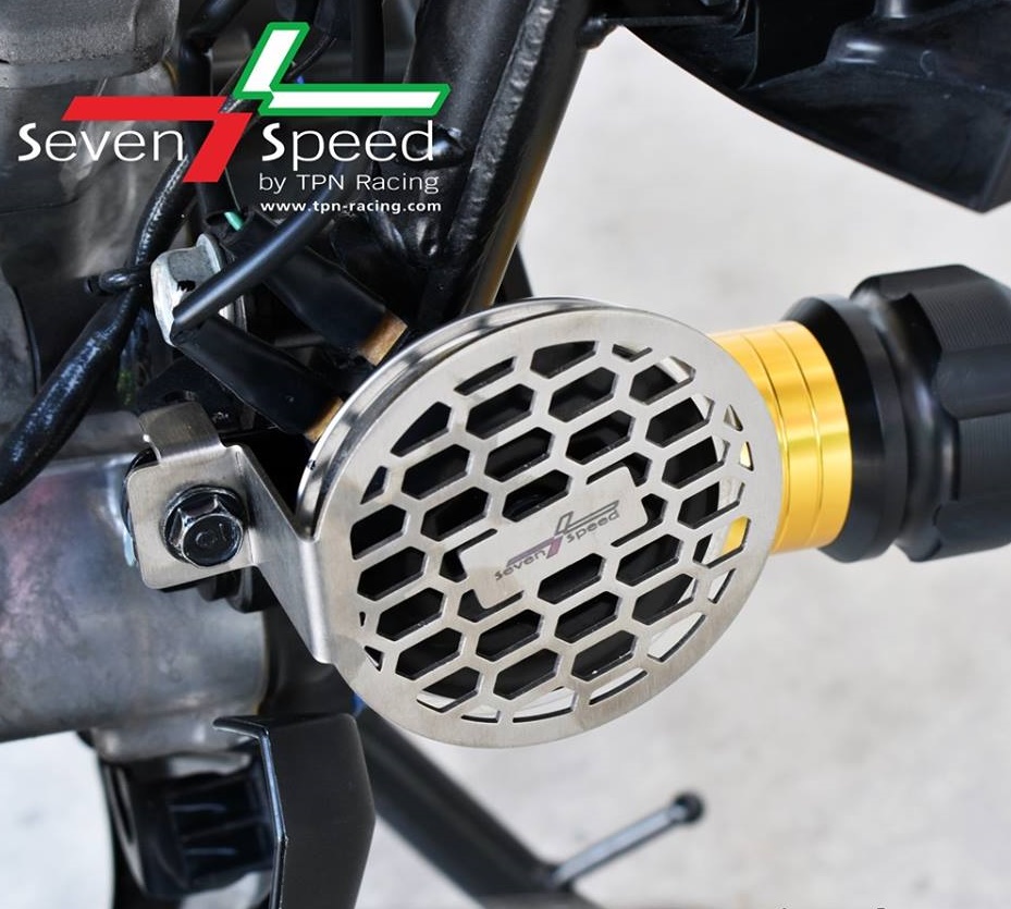 บังแตร สแตนเลส CB150R Stainless Horn Cover for Honda CB150R มี 3 ลายให้เลือก -ลายดาว -ลายรังผึ้ง -ลายแคปซูล ราคา250