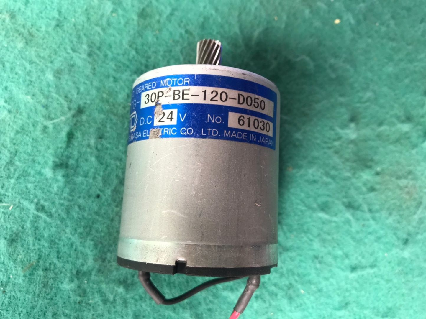 มอเตอร์ดีซี Tsukasa made in Japan 24v