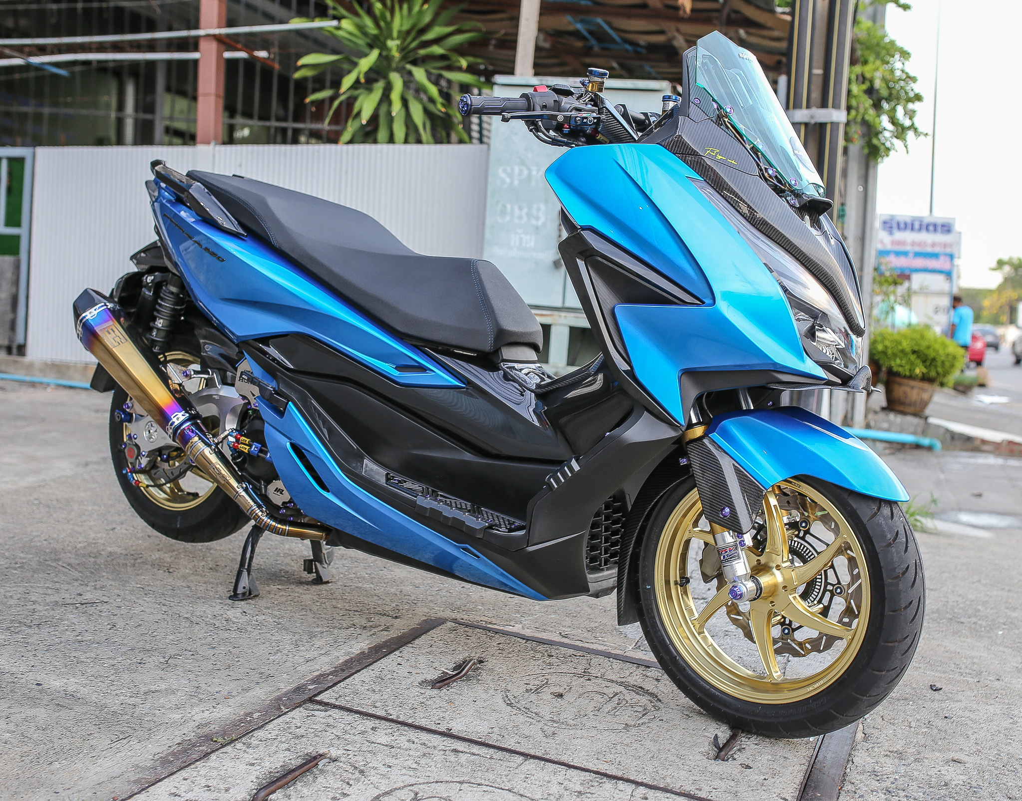 ท่อ Sc moto ไทเทเนียม FORZA 350 ราคา22500