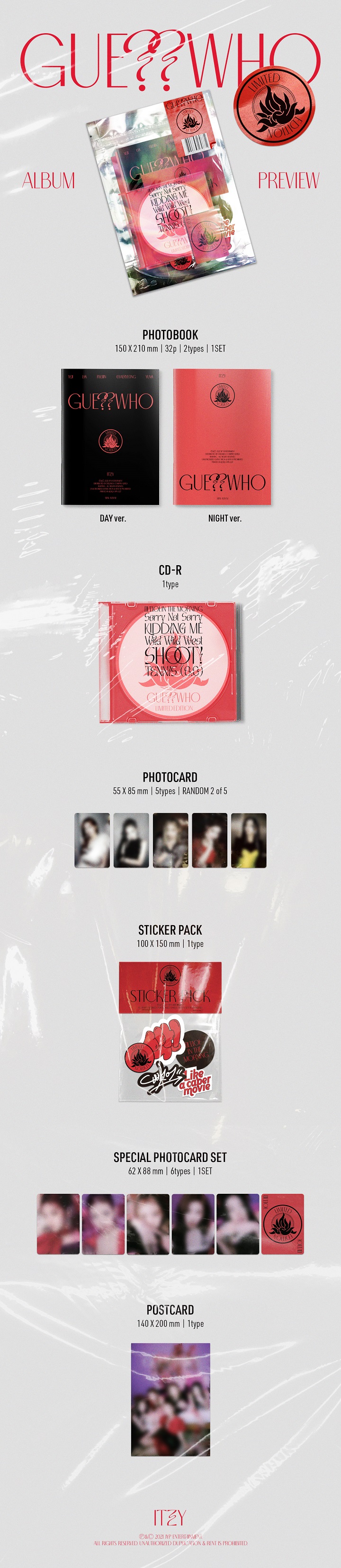 [PRE-ORDER] ITZY - 4th Mini Album "GUESS WHO" (Limited Edition)