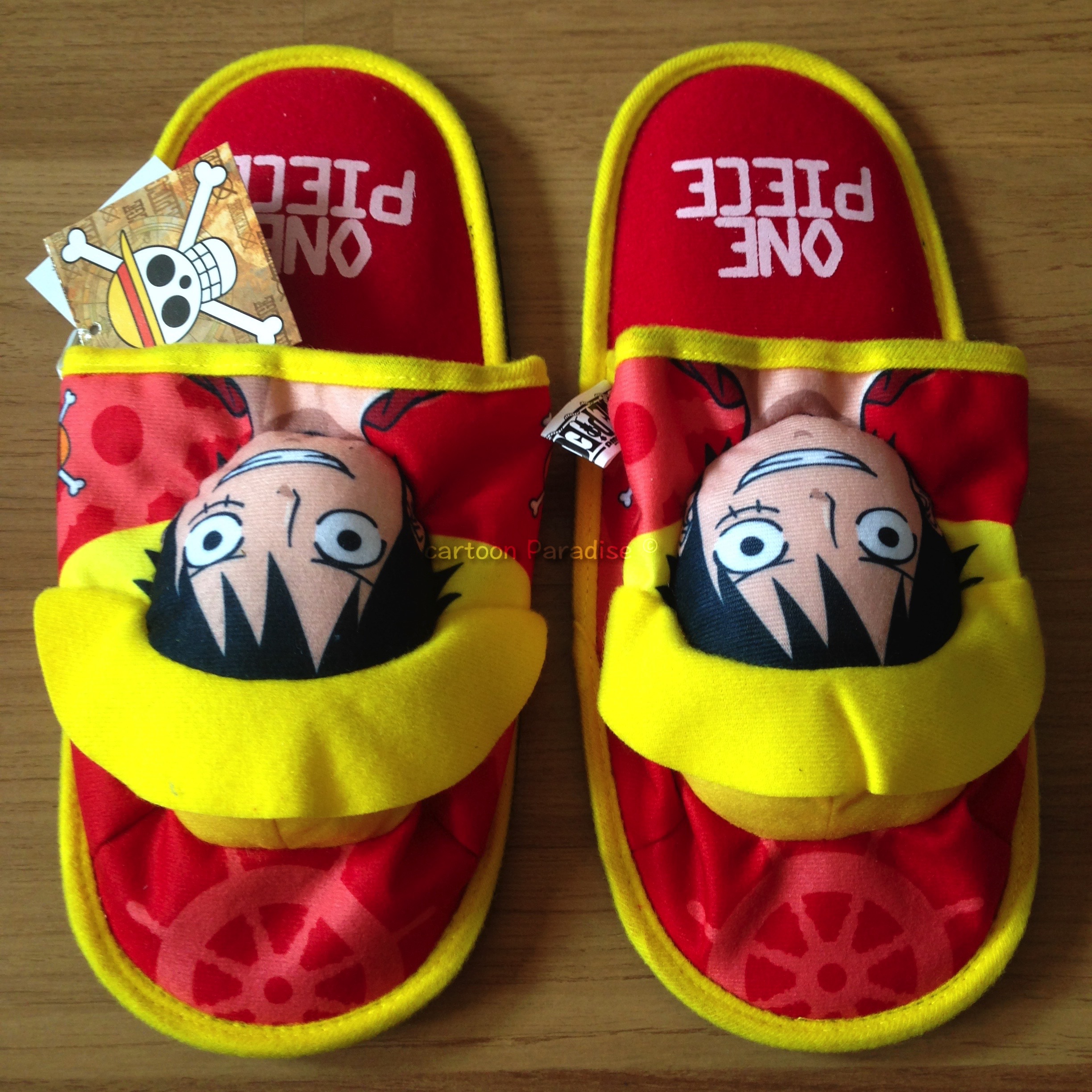 รองเท้าใส่ในบ้าน รองเท้าแตะ วัน พีช One Piece Slippers Sandal ลิขสิทธิ์แท้ สำหรับผู้ใหญ่