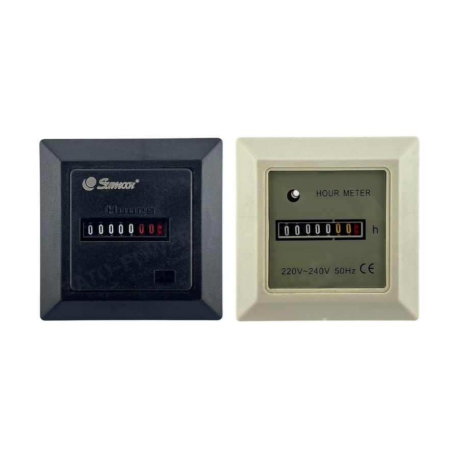 เครื่องนับชั่วโมง (Hour Meter) | รุ่น HM-1, HM-1/2 | AC 220-240V / 50Hz พาแนลนับชั่วโมง