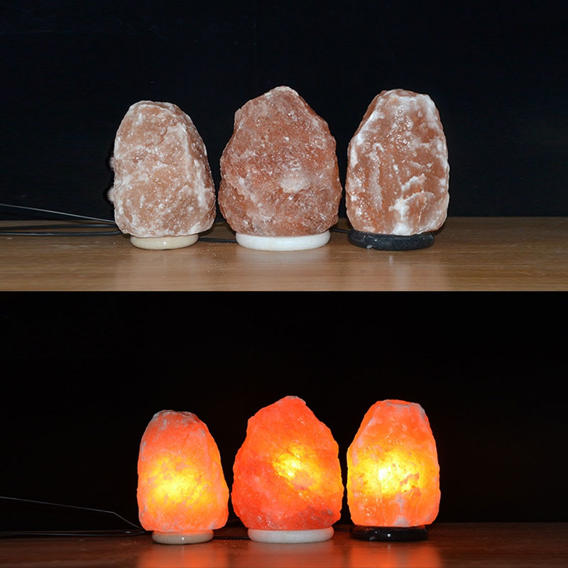 โคมไฟเกลือหิมาลายัน Himalayan Salt Lamp โคมไฟแก้ภูมิแพ้ หินเกลือหิมาลัย ป้องกันฝุ่นละออง ลดกลิ่นอับ ส่งฟรี!!!