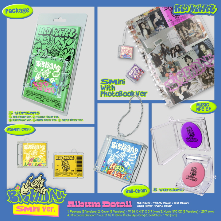 [PRE-ORDER] Red Velvet - The ReVe Festival 2022 : BIRTHDAY (SMini ver.)