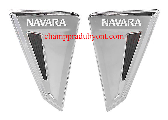 ครอบแก้มโครเมี่ยม NISSAN NAVARA 14-16
