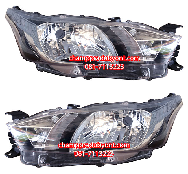 ไฟหน้า TOYOTA YARIS 2013-2017